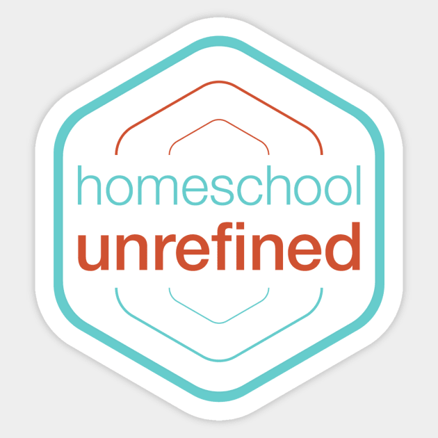 Logo Sticker by HomeschoolUnrefined